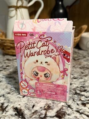 Petit Cat Wardrobe V2 Baby Three Pink Collectible Blind Box